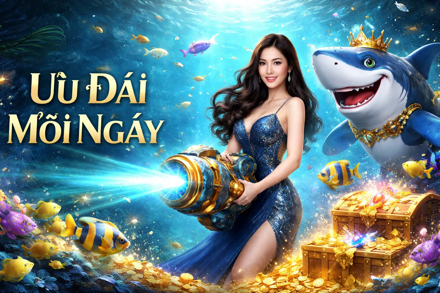 Hình ảnh game Bắn Cá sống động