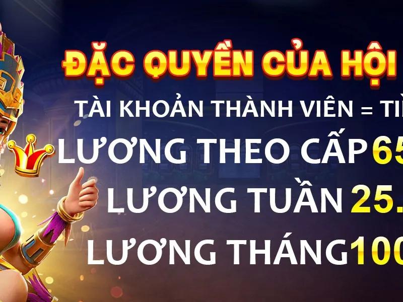 Đặc quyền thành viên VIP Daga88